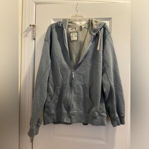 Bass XL Blue Zipper Hoodie